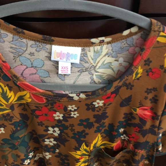 Xxs LuLaRoe Carly dress - Picture 2 of 2